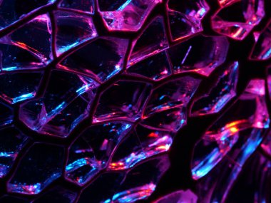 Odaklanmış arkaplanı soyutla. Renkli mozaik.