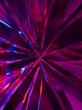 Cam vazo ve camdan yapılan kalın cam soyutlama.