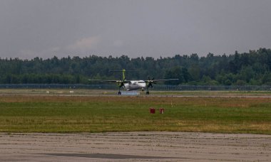 16 Temmuz 2019 Riga Havaalanı 'nda test çekimleri yapan güzel bir uçak.