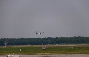 16 Temmuz 2019 Riga Havaalanı 'nda test çekimleri yapan güzel bir uçak.