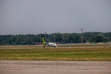 16 Temmuz 2019 Riga Havaalanı 'nda test çekimleri yapan güzel bir uçak.