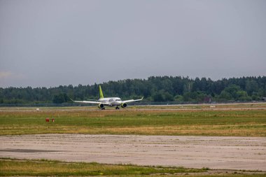 16 Temmuz 2019 Riga Havaalanı 'nda test çekimleri yapan güzel bir uçak.