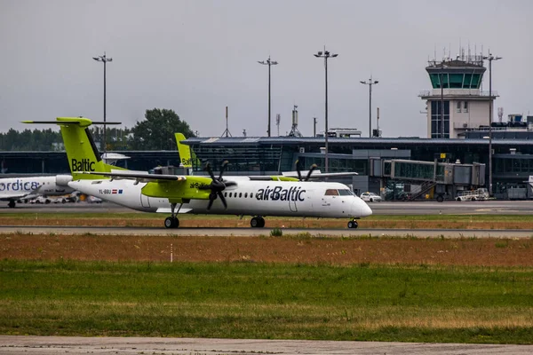 16 Temmuz 2019 Riga Havaalanı 'nda test çekimleri yapan güzel bir uçak.