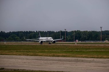 16 Temmuz 2019 Riga Havaalanı 'nda test çekimleri yapan güzel bir uçak.