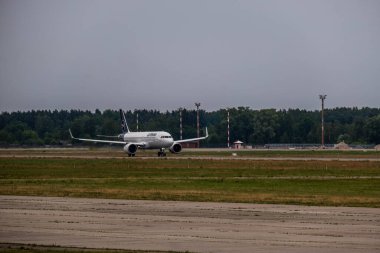 16 Temmuz 2019 Riga Havaalanı 'nda test çekimleri yapan güzel bir uçak.