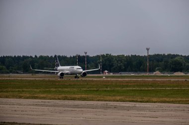 16 Temmuz 2019 Riga Havaalanı 'nda test çekimleri yapan güzel bir uçak.