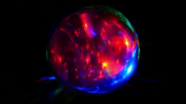 Bola Cristal Energía Mágica Astrología Esfera Mística — Vídeo de stock