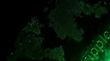 Dalgalanma XRP Dijital Şifreleme 4K