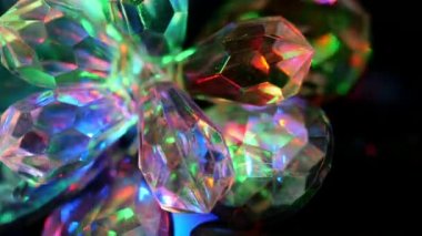 Festival için güzel renkli LED ışık şablonu.