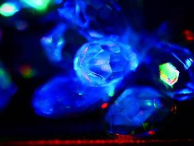 Festival için güzel renkli LED ışık şablonu.