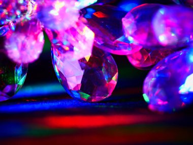 Festival için güzel renkli LED ışık şablonu.