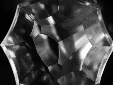 Soyut Makro Fotoğraf Damlacıkları, Cam ve Metal