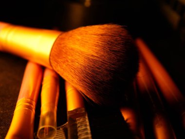 Profesyonel makyaj fırçaları ve araçları, makyaj ürünleri seti