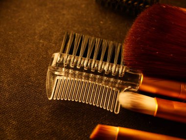 Profesyonel makyaj fırçaları ve araçları, makyaj ürünleri seti