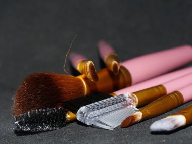 Profesyonel makyaj fırçaları ve araçları, makyaj ürünleri seti