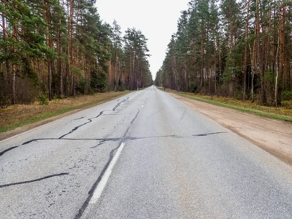 Endless Beautiful Country Gravel Road Perspective Dust Sun Rays Travel — Stock Photo, Image