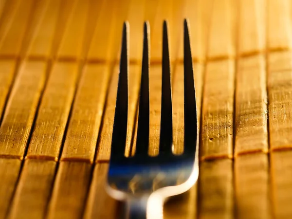 Background Kitchen Utensils Wooden Kitchen Table Selective Focus Dof Macro — Stock Photo, Image
