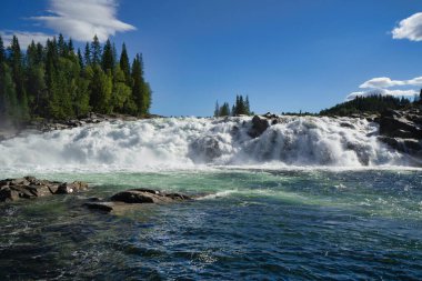Norveç 'in doğa manzarası harika. 