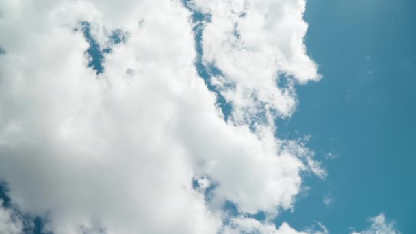 Panorama de l'été beaux nuages — Video