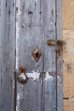Eski weatherd doorwith paslı kilit