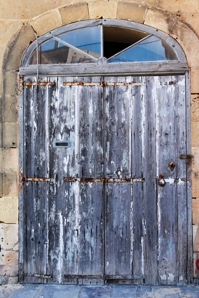 Porte météo bleue — Photo