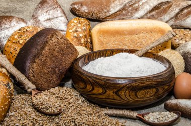 Ekmek yapım ürünleri çeşitli