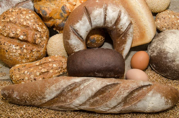 A variety of bakery products — Stock Photo, Image