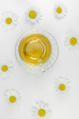 Papatya ile yaz çay