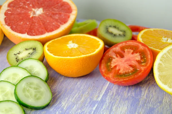 Fruits and vegetables — Stock Photo, Image