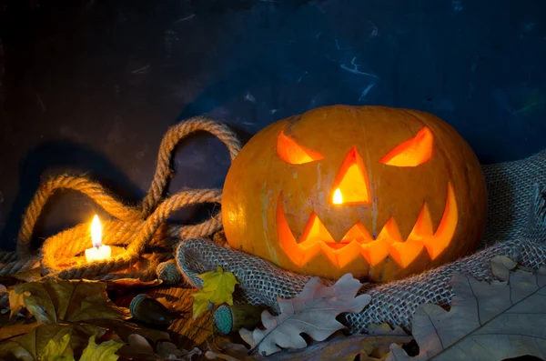 Abóbora, símbolo de Halloween . — Fotografia de Stock