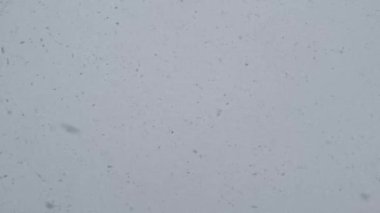 Şiddetli kar fırtınası ve kar fırtınası görüş mesafesi zayıf, kış soğuğu.