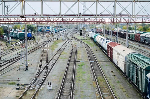 Estação ferroviária — Fotografia de Stock