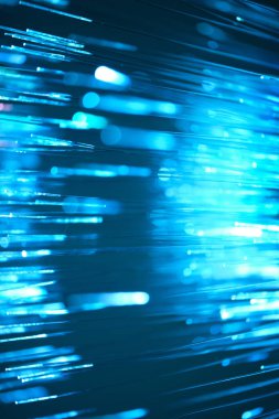 Fiber optik arka plan ile lots-in ışık lekeleri