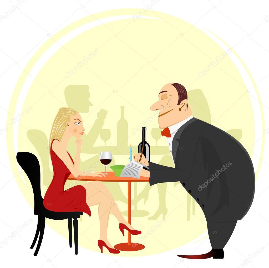 Waiter taking order Vector Art Stock Images | Depositphotos Waiter taking order Vector Art Stock Images | Depositphotos