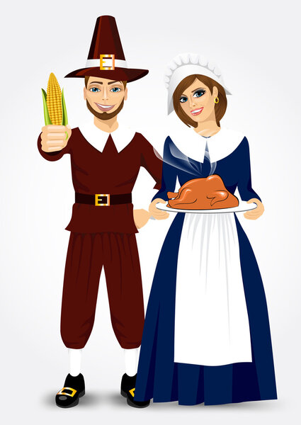 pilgrim couple