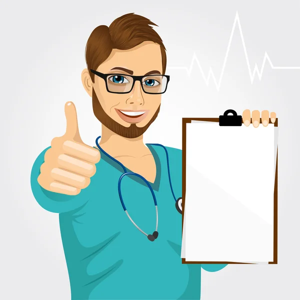 Zdravotní sestra, lékař, zdravotnictví a lékařství — Stockový vektor