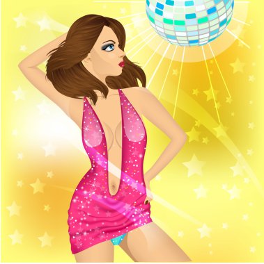 gece kulübünde dans kraliçesi