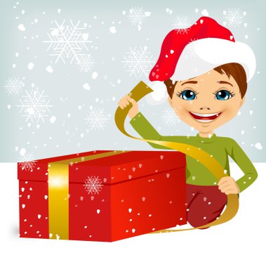 sevimli küçük çocuk mevcut kaydırma