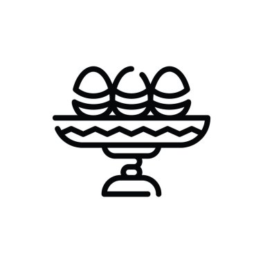 Basit vektör illüstrasyonu Paskalya konsepti