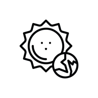 Basit vektör illüstrasyonu Dünya Günü Kavramı