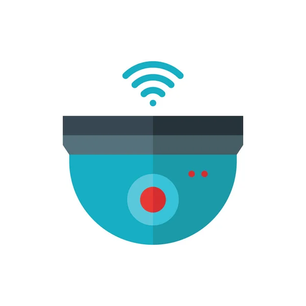 Basit vektör illüstrasyonu CCTV
