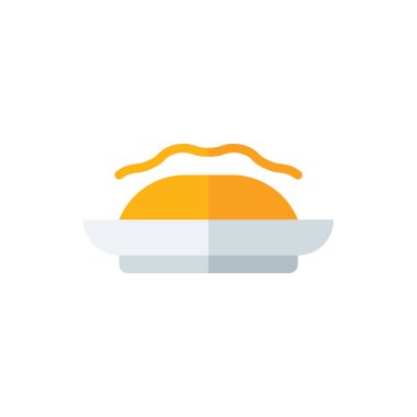Huarache Düz Simge Logosu Çizim Vektörü izole edildi. Meksika Gıda ve Restoran Simgesi. Web Tasarımı, Logo, Uygulama ve İşinizi Geliştirmek İçin Uygun.