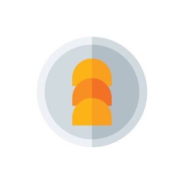 Chips, Tacos Düz Simge Logosu Çizim Vektörü izole edildi. Meksika Gıda ve Restoran Simgesi. Web Tasarımı, Logo, Uygulama ve İşinizi Geliştirmek İçin Uygun.