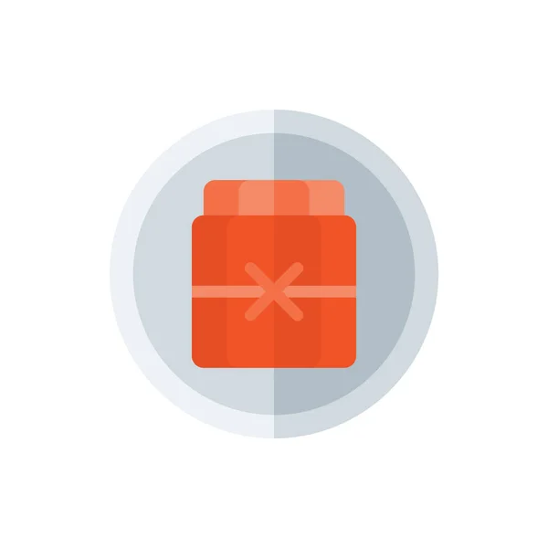 Tamale Düz Simge Logosu Çizim Vektörü izole edildi. Meksika Gıda ve Restoran Simgesi. Web Tasarımı, Logo, Uygulama ve İşinizi Geliştirmek İçin Uygun.