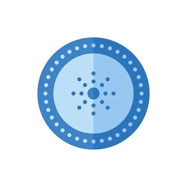 Cardano, Coin Flat Icon Logo Illustration Vector Isolated. Bitcoin, Cryptocurrency, and Mining Icon-Set. Suitable for Web Design, Logo, App, and Upscale Your Business.