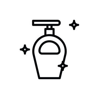 Kozmetik çarpımının modern basit vektör işareti, çizgi simgesi, İnternet konsepti, web sitesi tasarımı