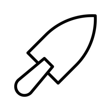 Malzemeleri uygulamak için kulplu mala