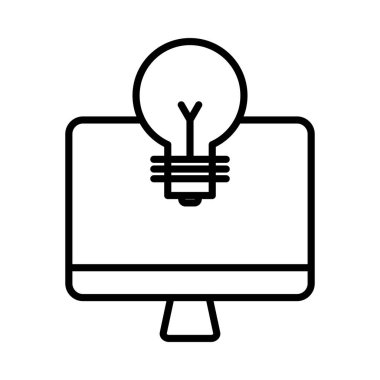 Uygulama Vektörü Satır Simgesi Tasarımı