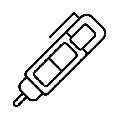 Düzeltme Sıvı Vektör Satırı Simge Tasarımı