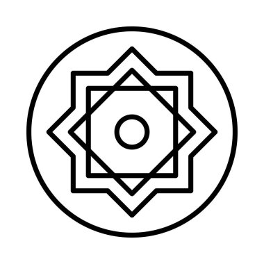 Hizb Vektör Satır Simgesi Tasarımı